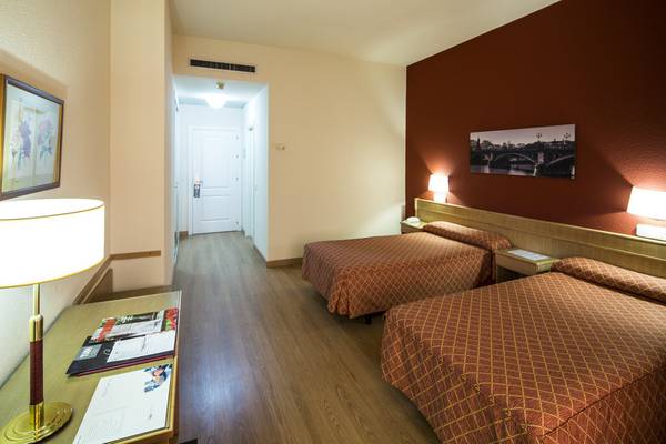 DOUBLE STANDARD ROOM FOR SINGLE USE TRH La Motilla Business & Cultural Hotel en Dos Hermanas
