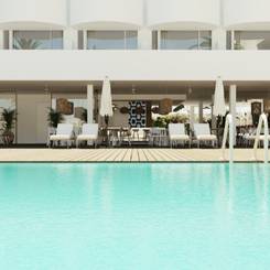 Pool with a bar Palmanova Beach Apartments by TRH - Palmanova